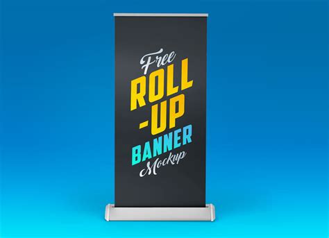 Retractable Banner Template Psd